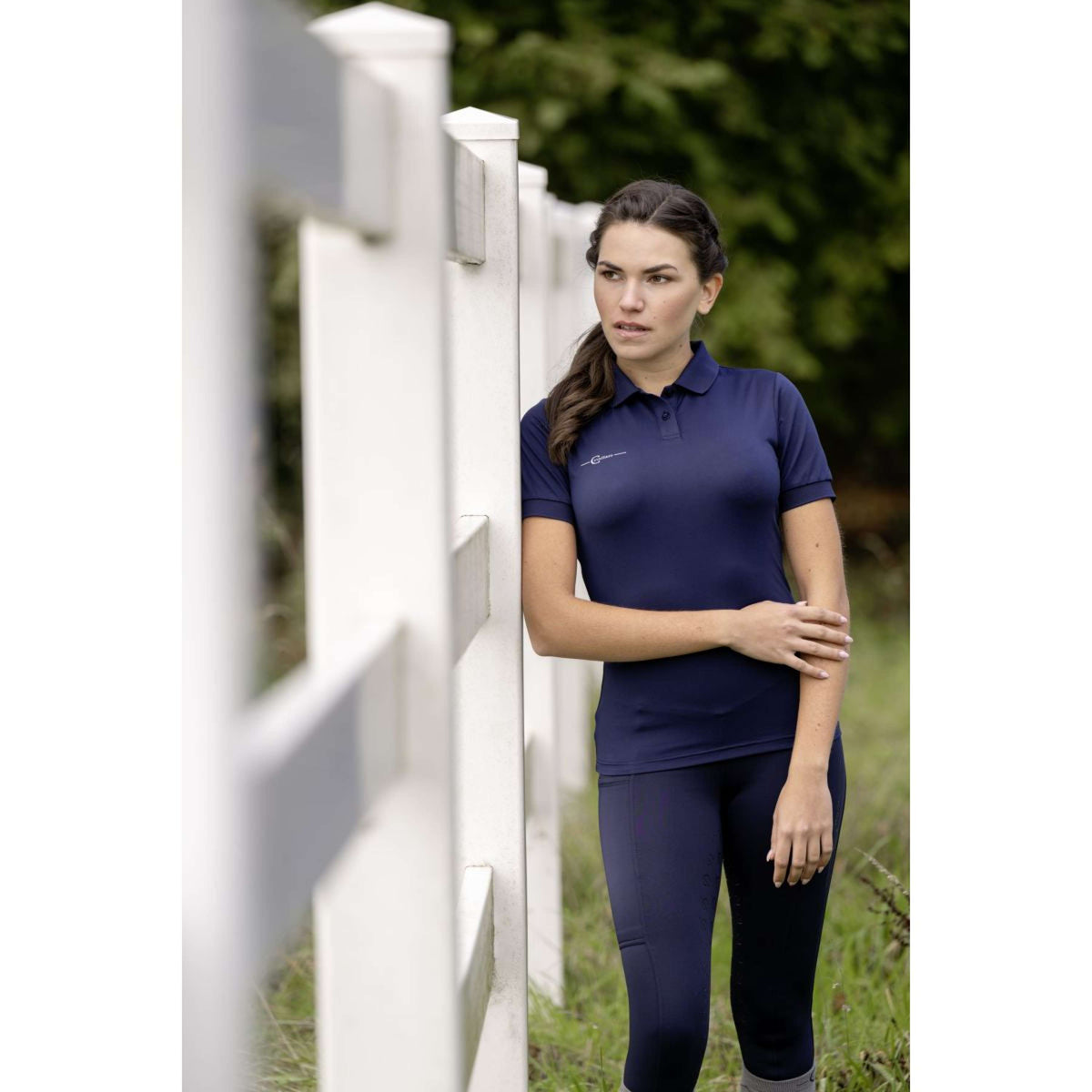 Covalliero Polo Femme Marin