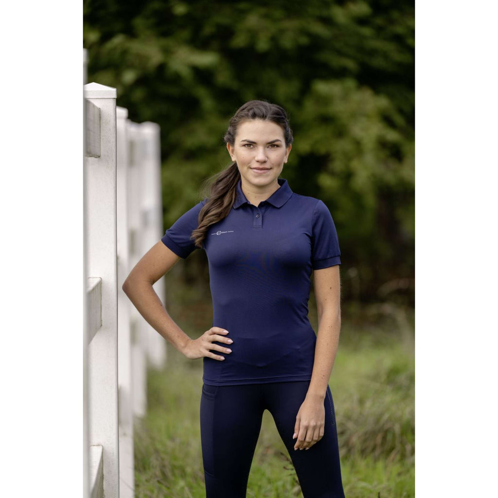 Covalliero Polo Femme Marin