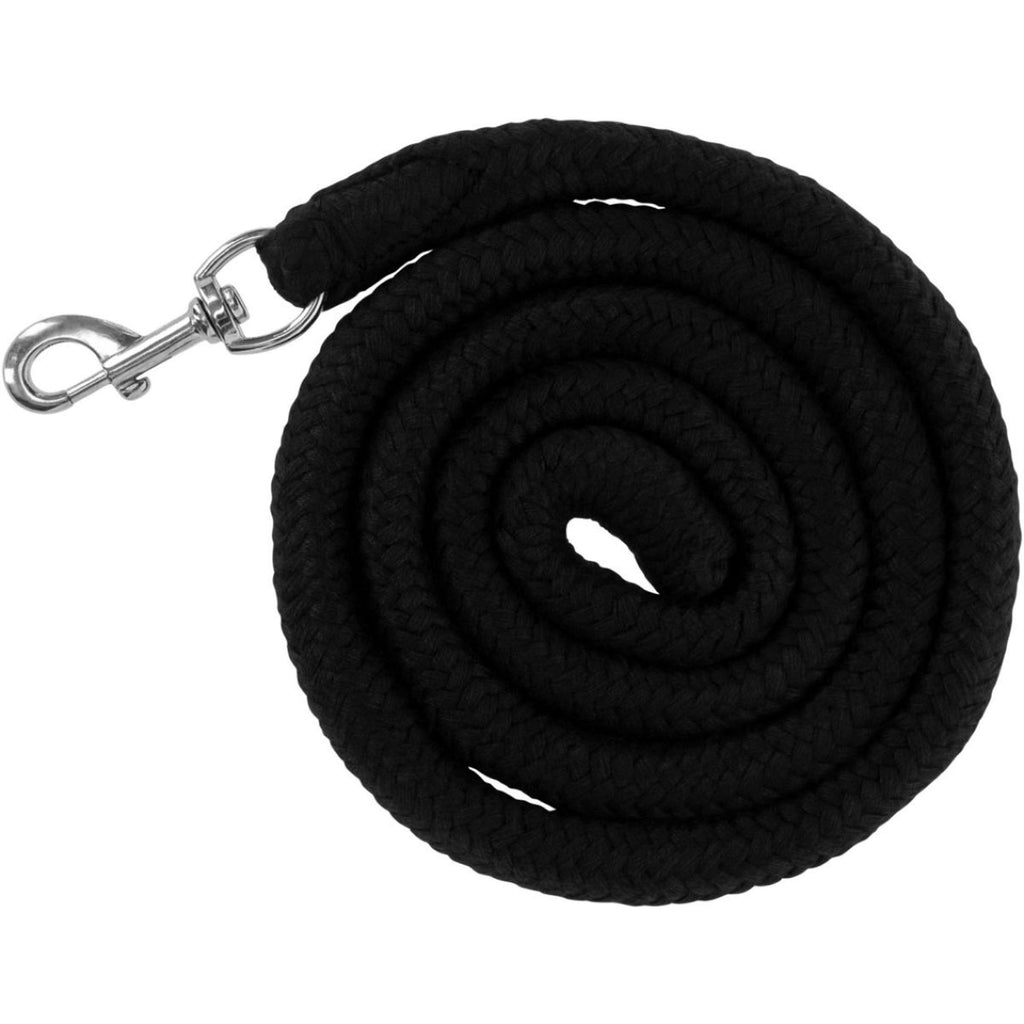 Kerbl Corde Coton avec Mousqueton Noir