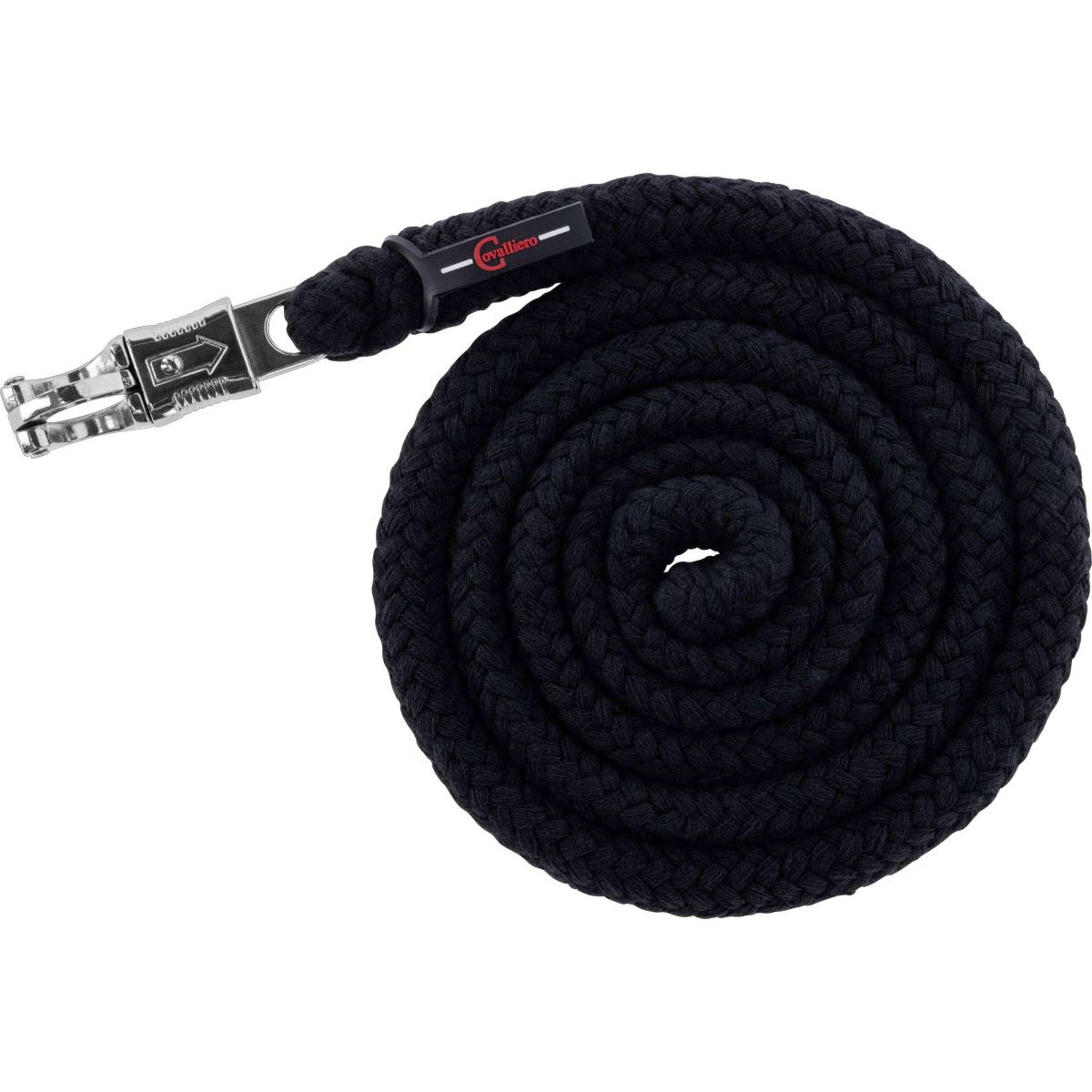 Kerbl Corde pour Licol Doria avec Crochet Panique Noir