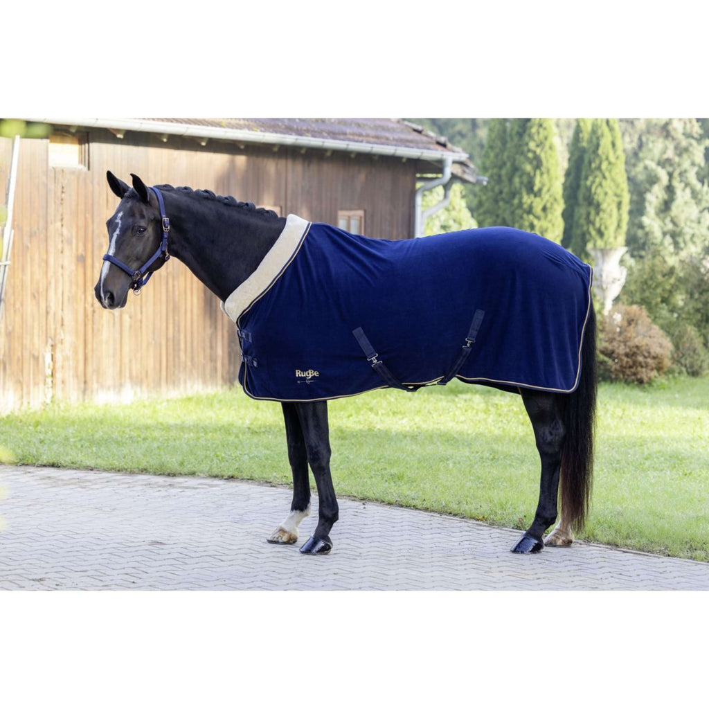 RugBe by Covalliero Couverture Polaire Royal Marin