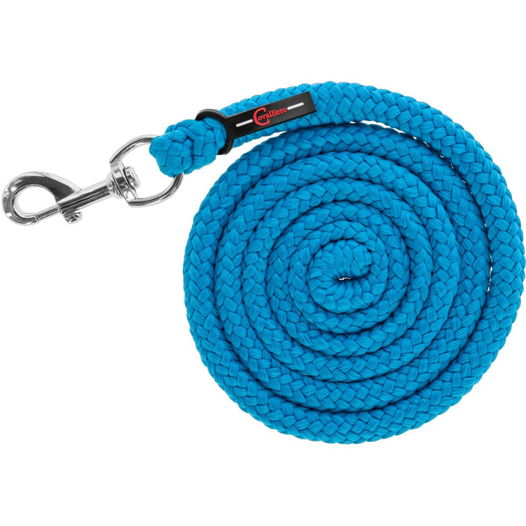 Covalliero Corde pour Licol Hippo avec Mousqueton Bleu