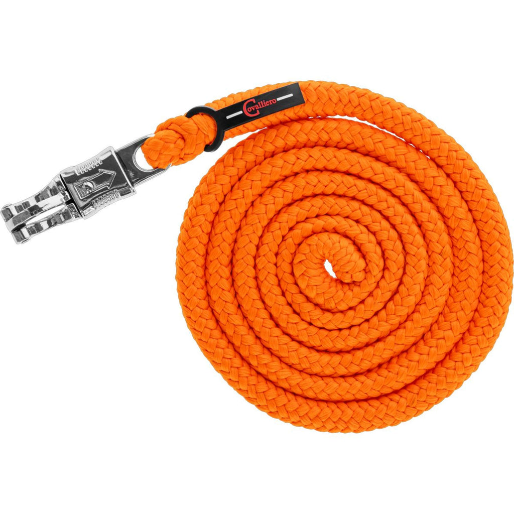 Covalliero Corde pour Licol Hippo avec Crochet Panique Orange