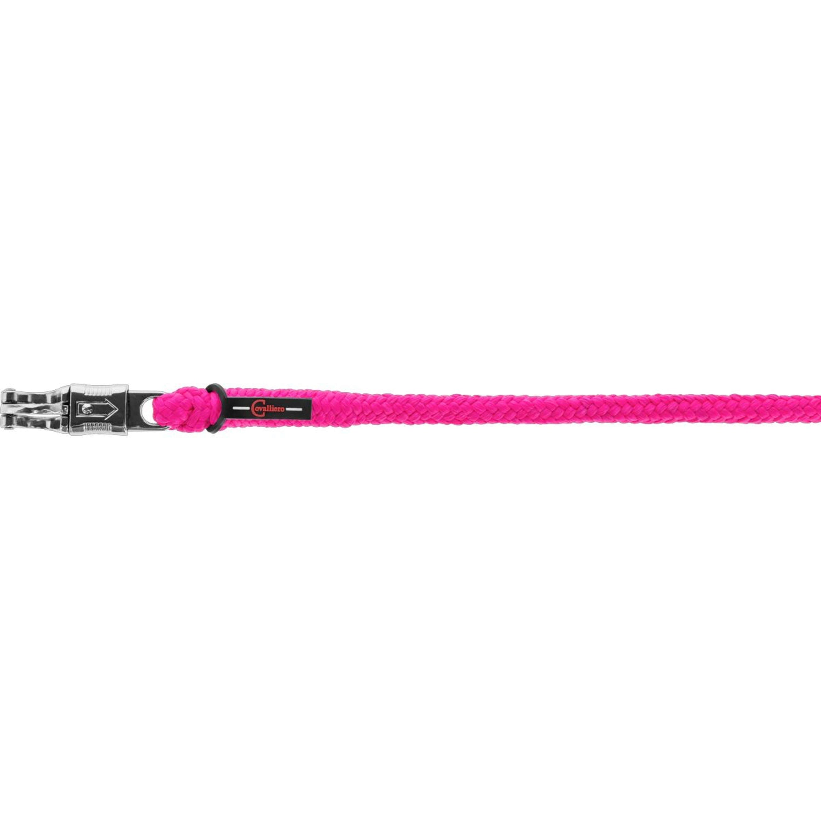 Covalliero Corde pour Licol Hippo Crochet Panique Rose