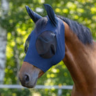 Kerbl Masque Anti-Mouches Fino Stretch Bleu