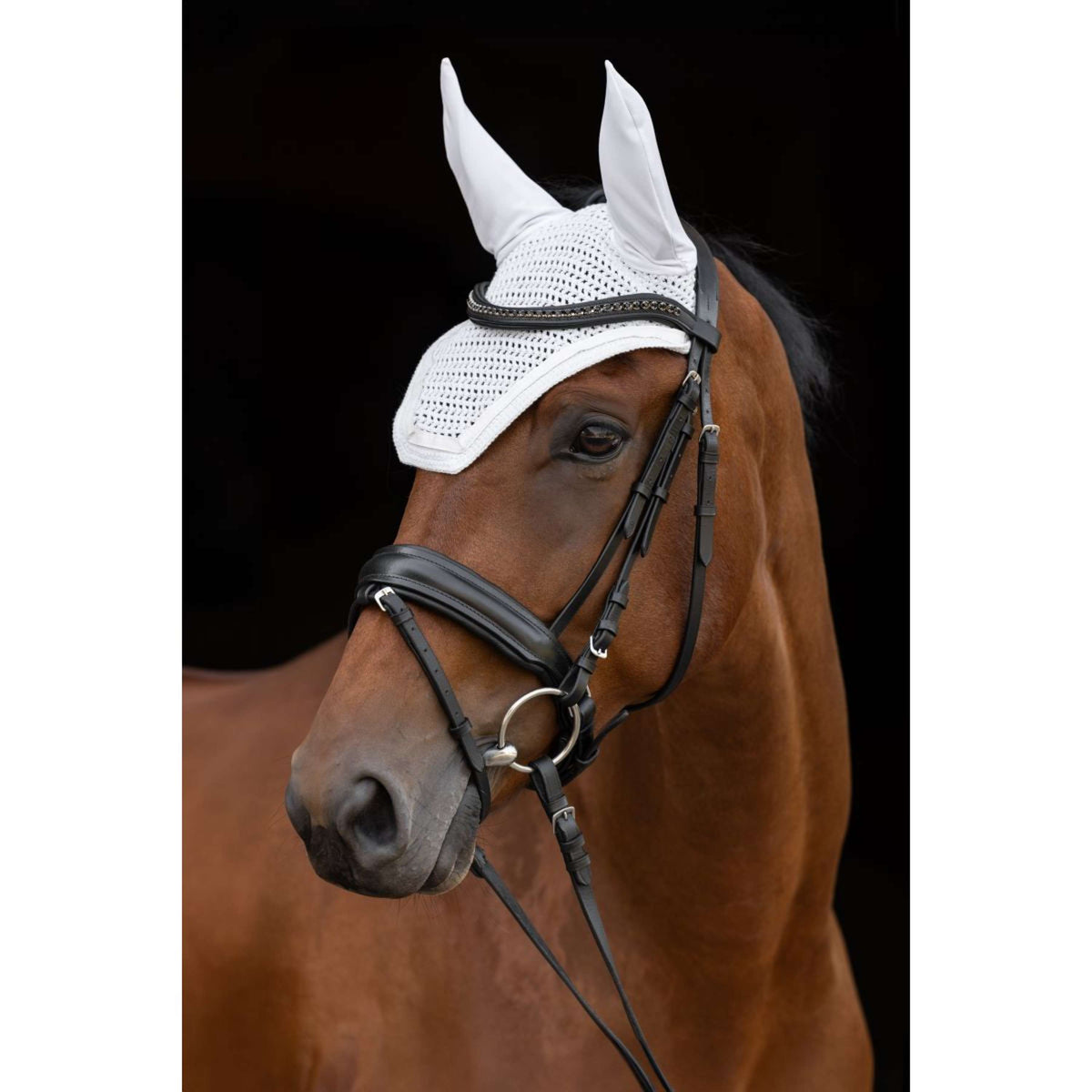 Covalliero Bonnet Anti-Mouches Linea Blanc