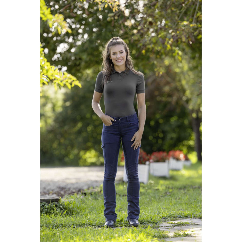 Covalliero Culotte d'Équitation Jodhpur BasicPlus Marin