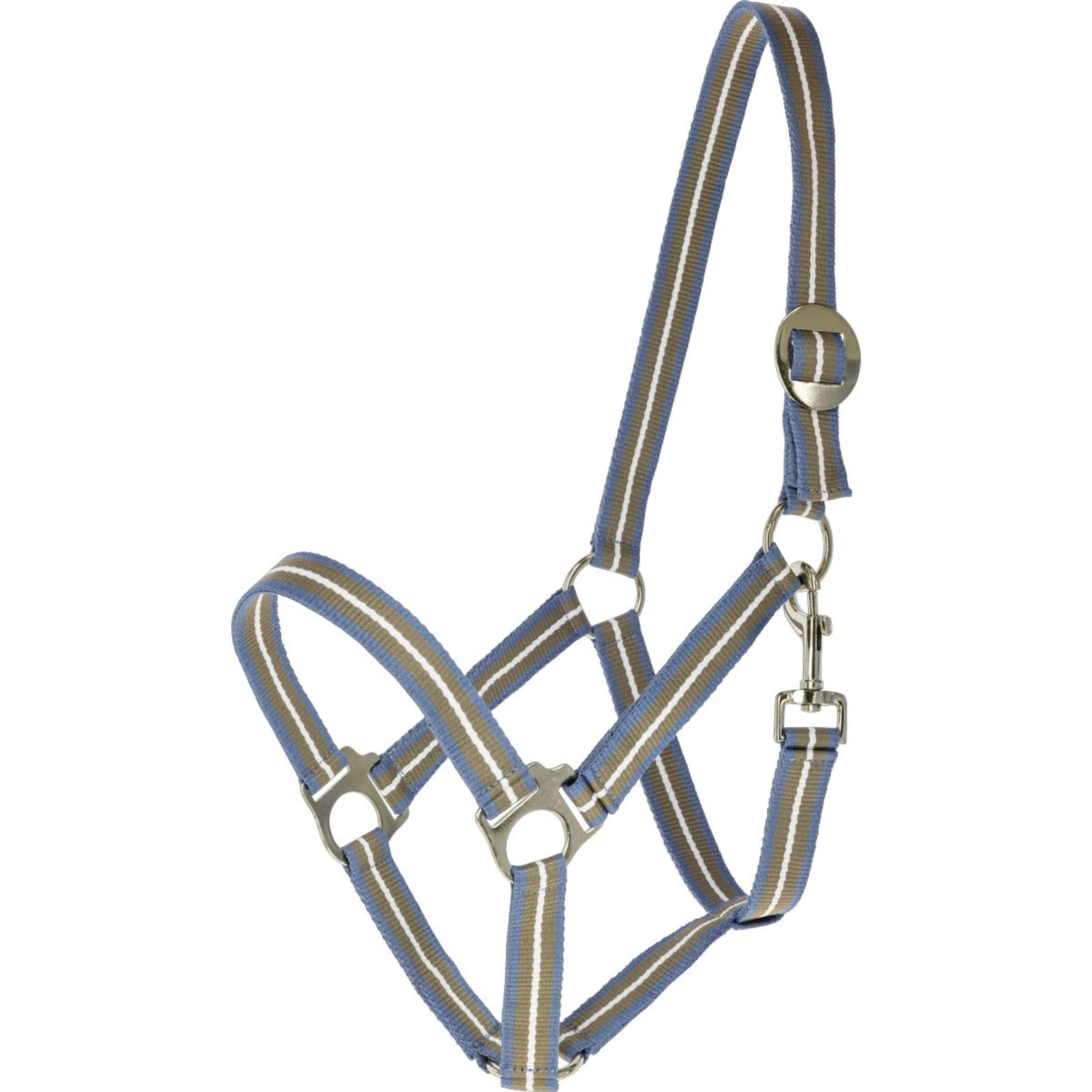 Covalliero Licol SS26 Smoked Blue/Noix