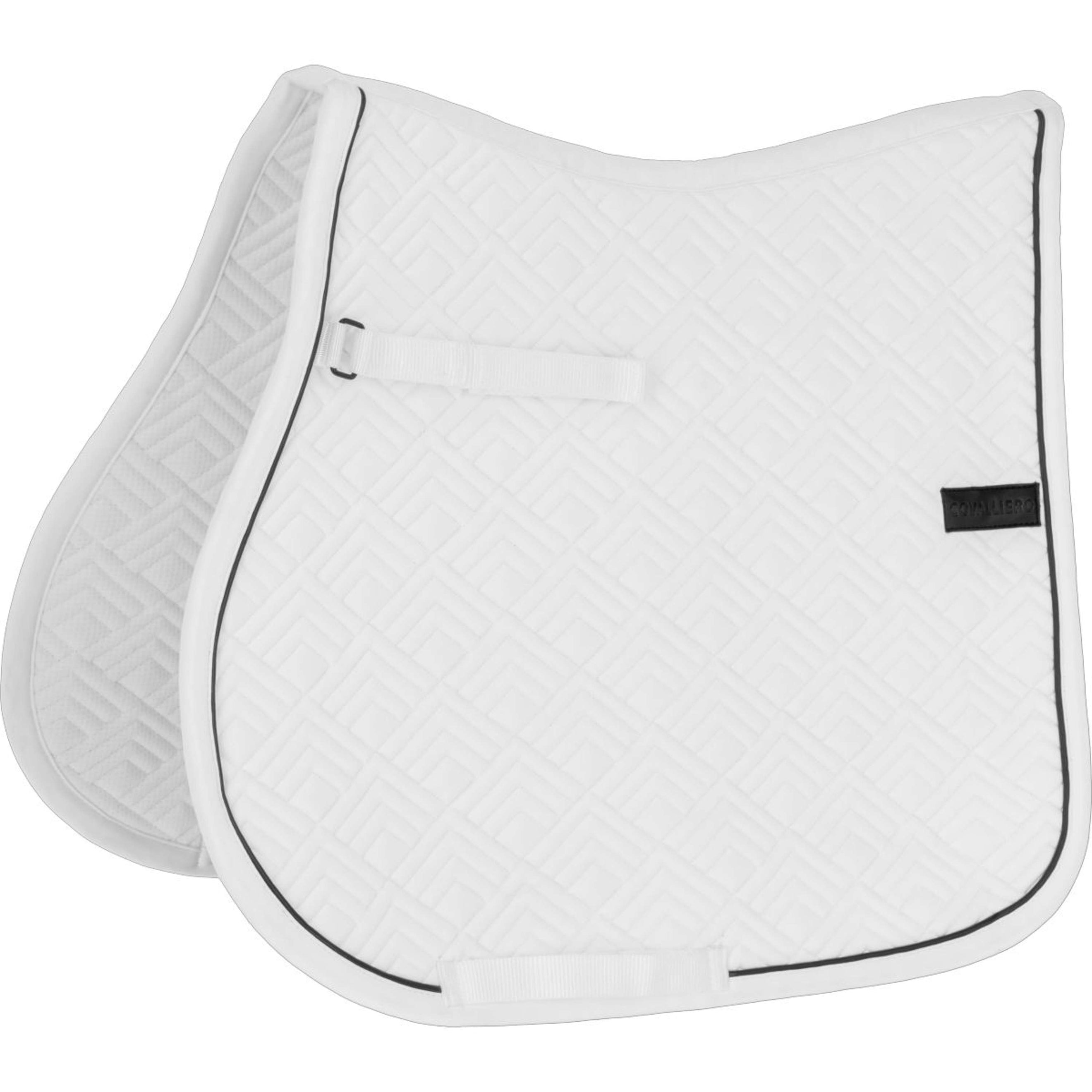 Covalliero Tapis de Selle SS26 Polyvalent Blanc
