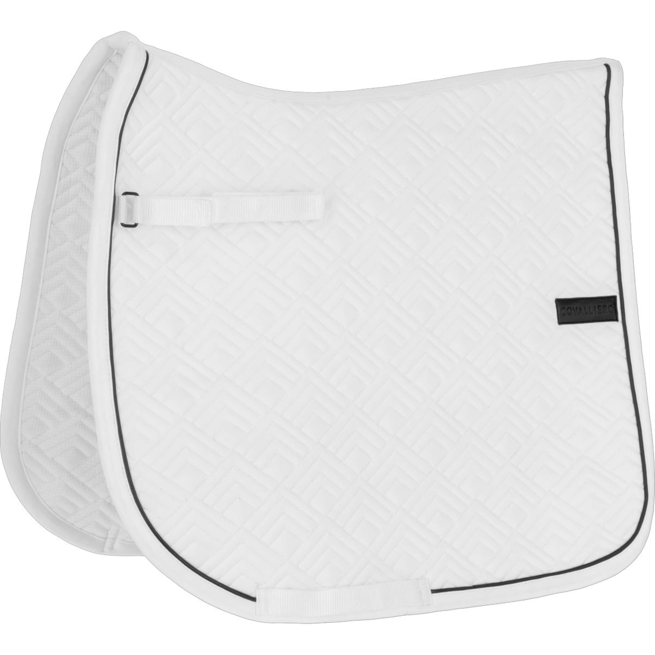 Covalliero Tapis de Selle SS26 Dressage Blanc Covalliero Tapis de Selle SS26 Dressage Blanc