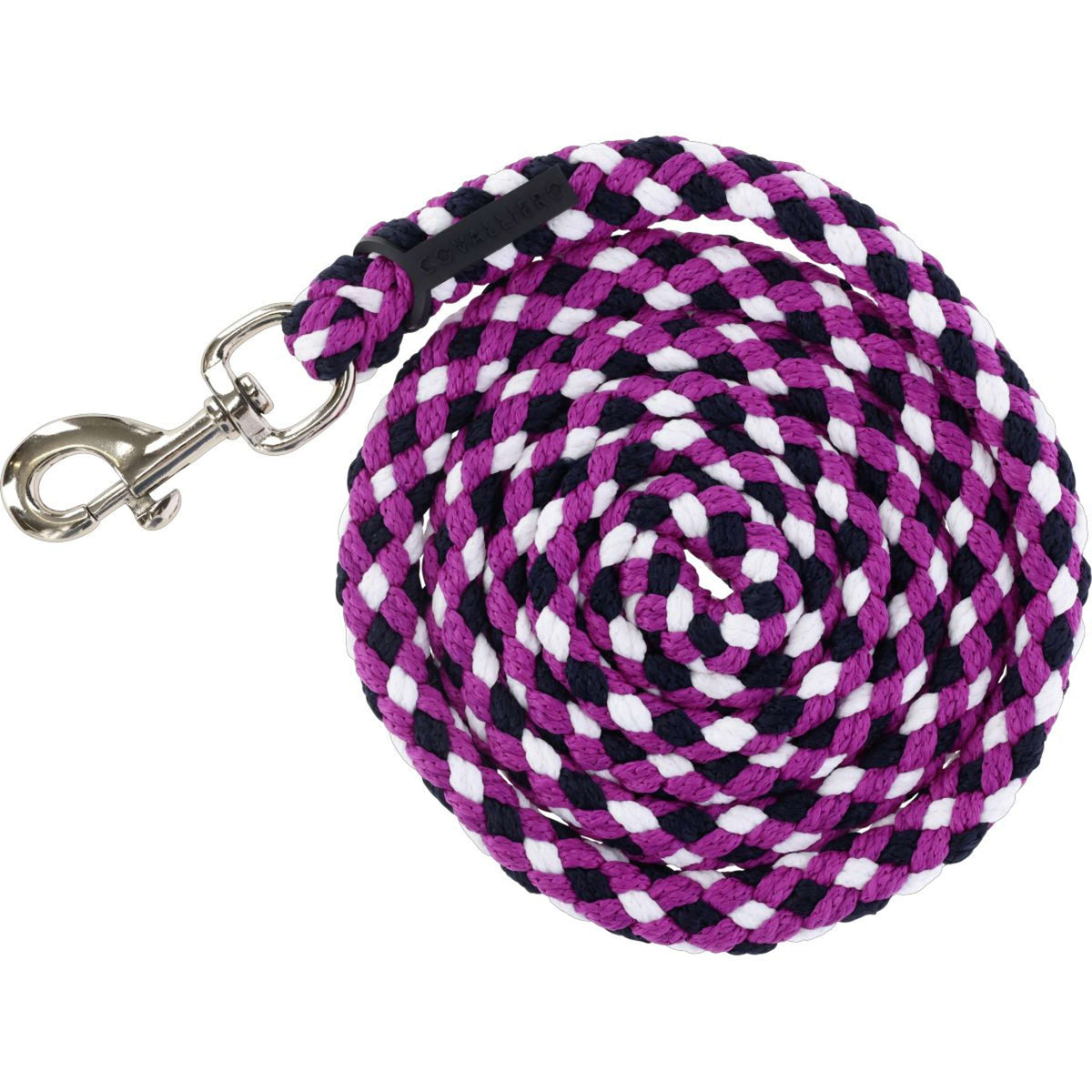 Covalliero Corde pour Licol SS26 avec Mousqueton Dark Navy/Light Berry