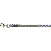Covalliero Corde pour Licol SS26 avec Mousqueton Smoked Blue/Noix