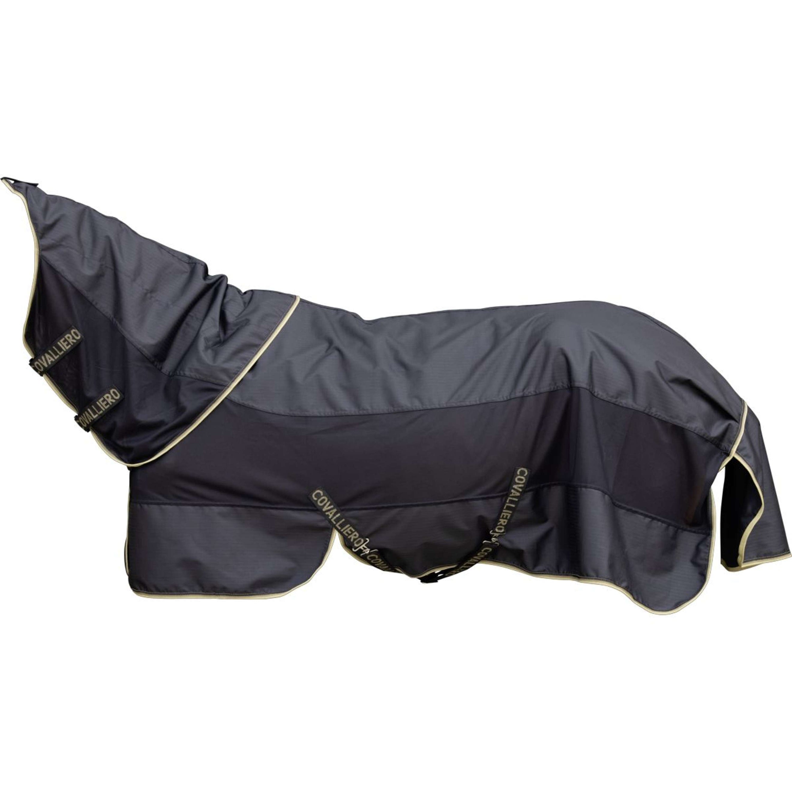 Covalliero Couverture Imperméable SS26 Noir