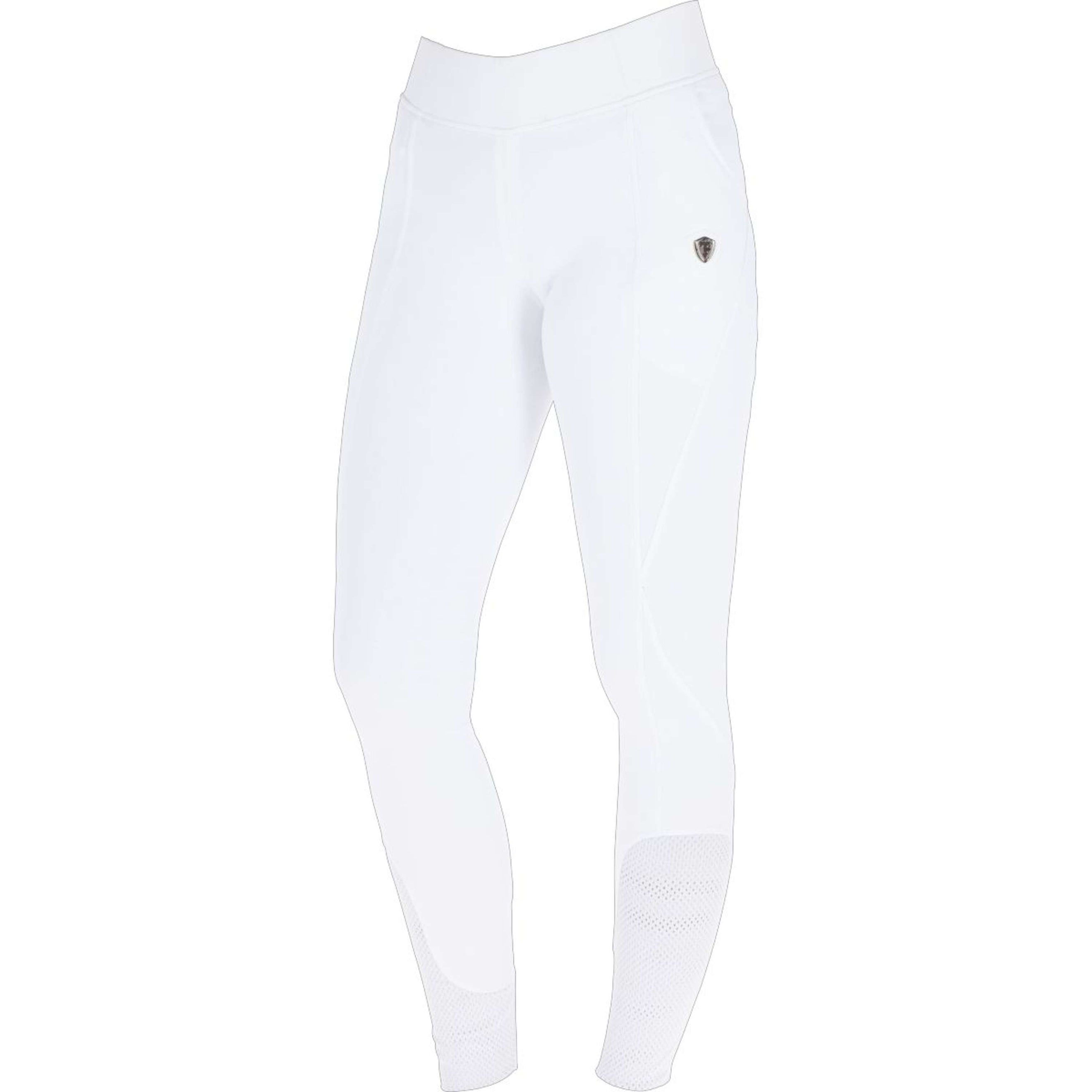 Covalliero Legging d'Équitation SS26 Enfants Blanc