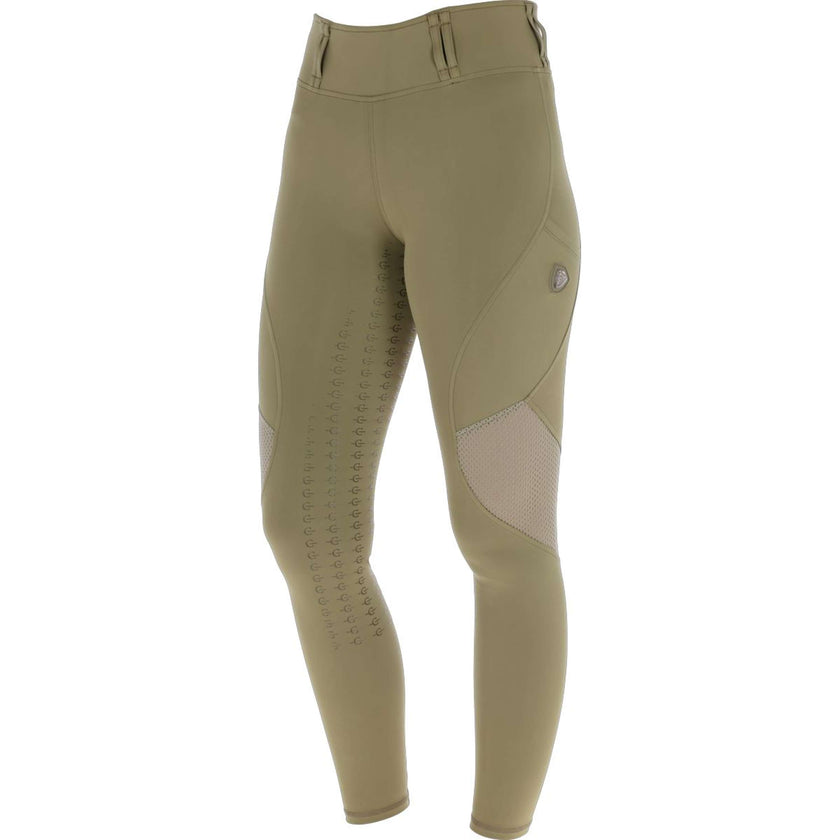 Covalliero Legging d'Équitation Mesh SS26 Enfants Noix Covalliero Legging d'Équitation Mesh SS26 Enfants Noix