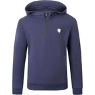 Covalliero Pull col Hoodie SS26 Enfants Foncé Marine