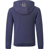 Covalliero Pull col Hoodie SS26 Enfants Foncé Marine