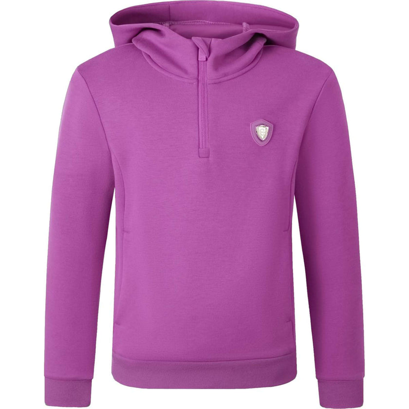 Covalliero Pull col Hoodie SS26 Enfants Light Berry