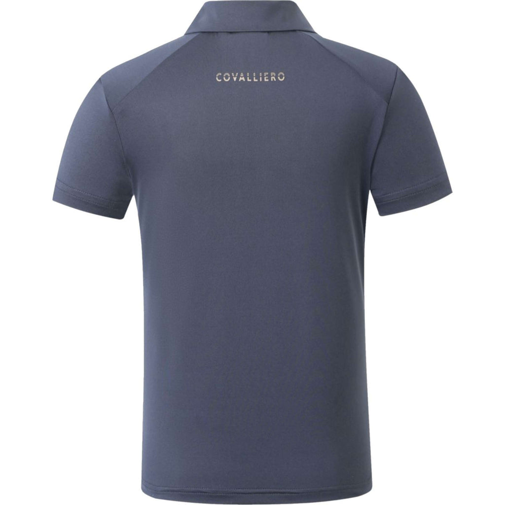 Covalliero Polo SS26 Enfants Foncé Marine