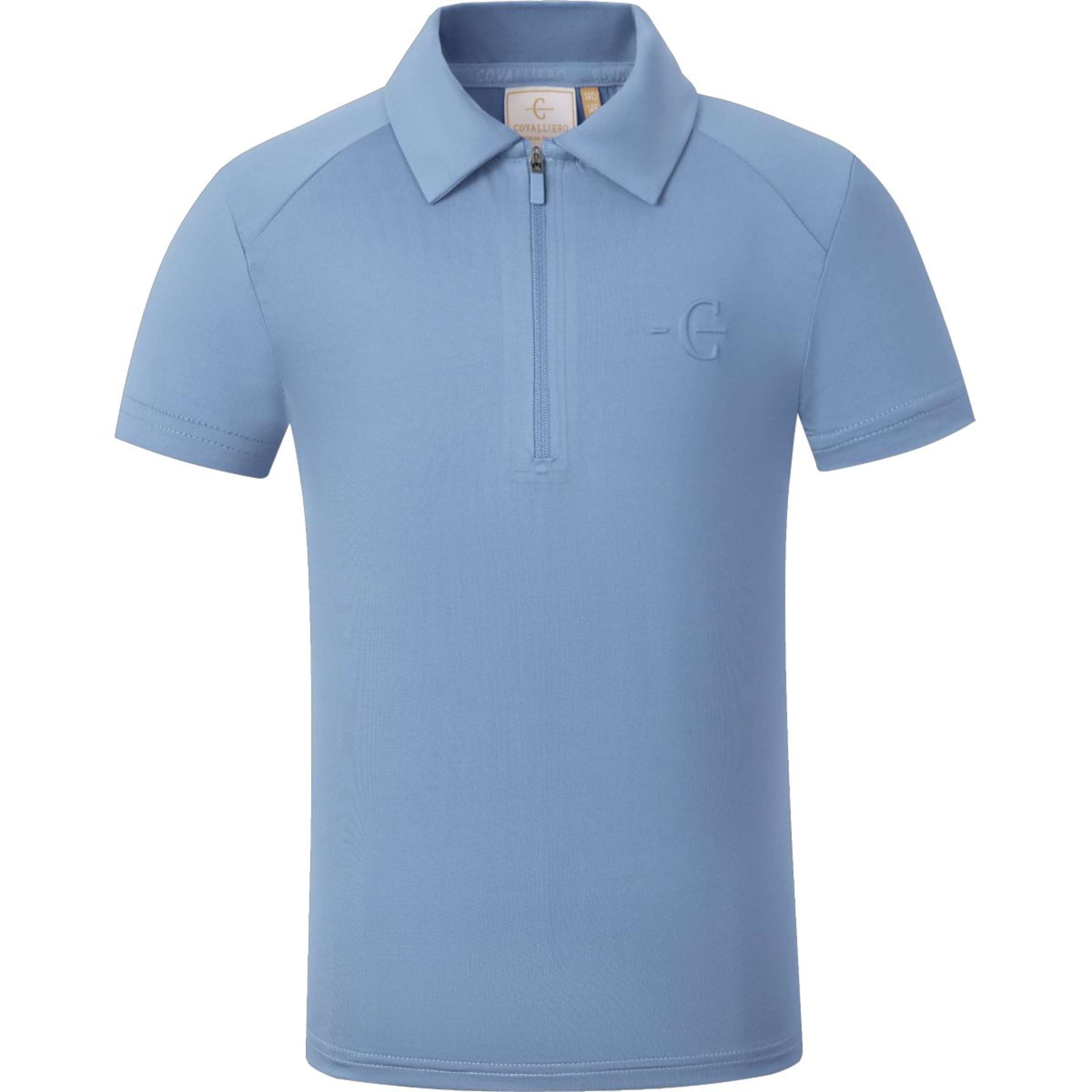 Covalliero Polo SS26 Enfants Smoked Blue