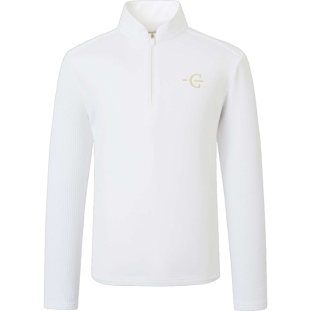 Covalliero T-shirt de Concours SS26 Enfants Longues Manches Blanc