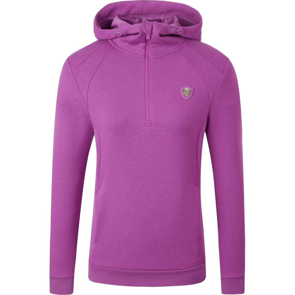 Covalliero Pull col Hoodie SS26 Femme Light Berry