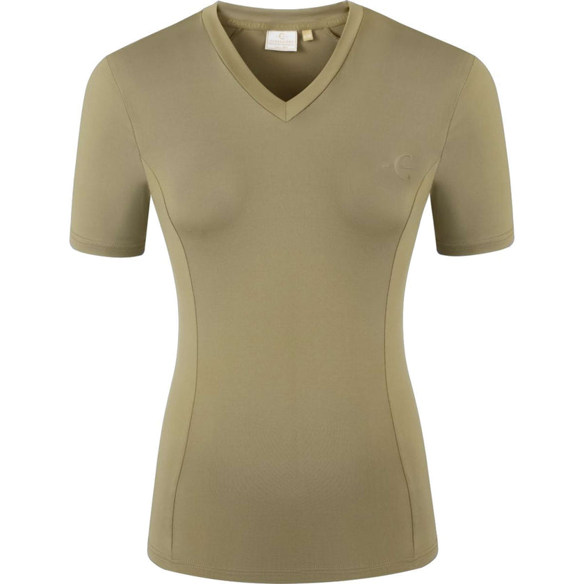 Covalliero T-Shirt SS26 Femme Noix Covalliero T-Shirt SS26 Femme Noix