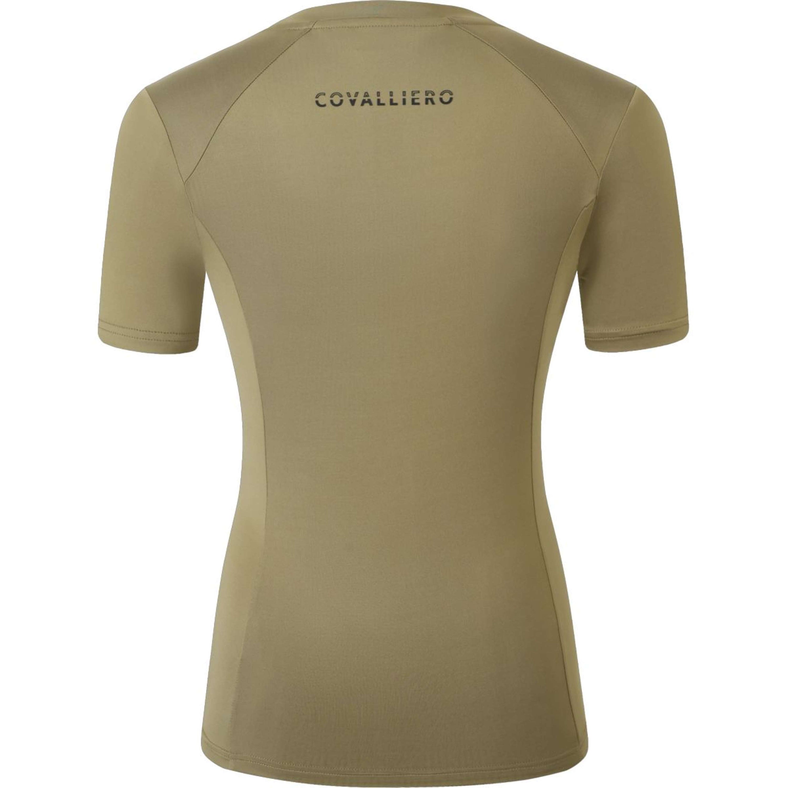 Covalliero T-Shirt SS26 Femme Noix Covalliero T-Shirt SS26 Femme Noix