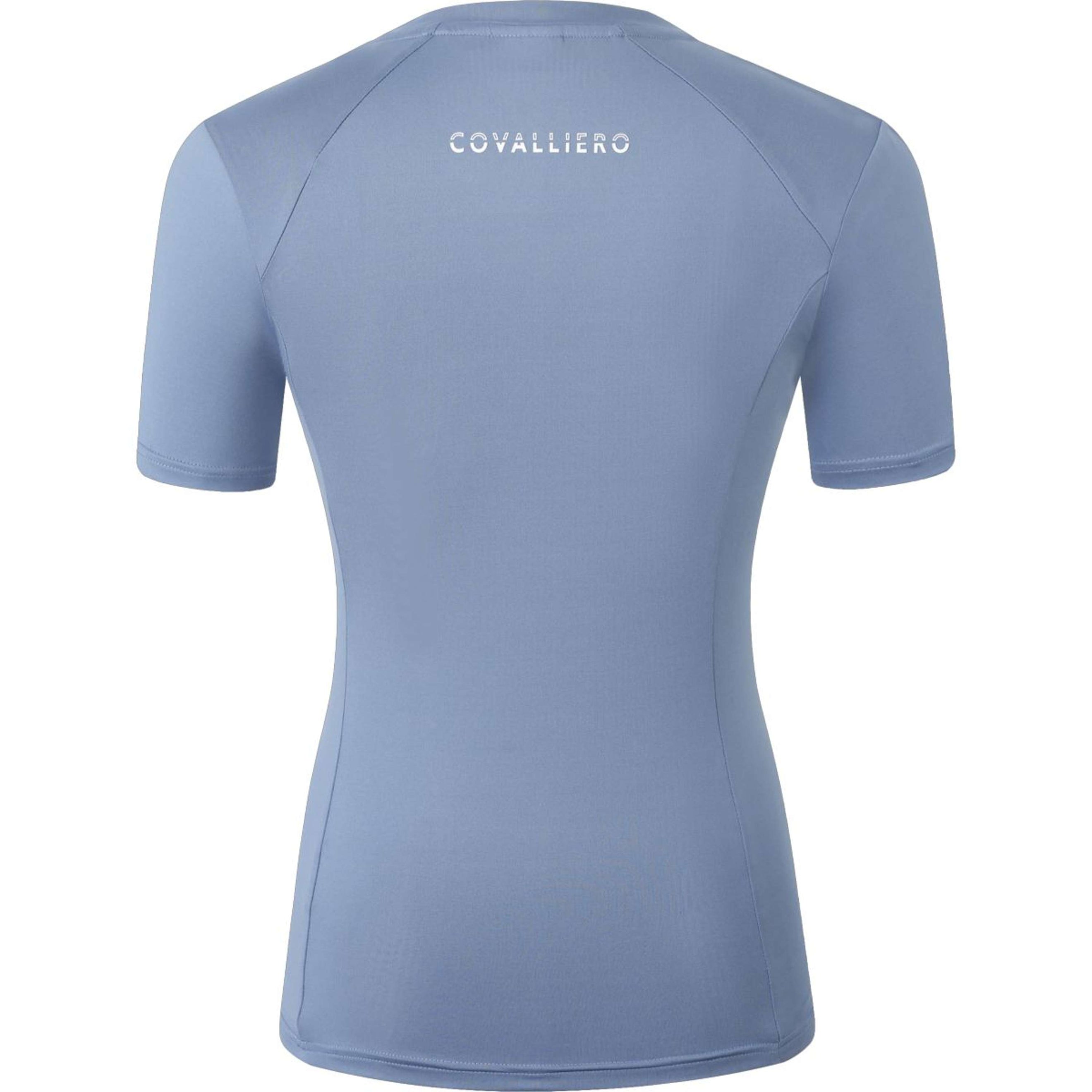 Covalliero T-Shirt SS26 Femme Smoked Blue