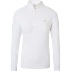 Covalliero T-shirt de Concours SS26 Femme Longues Manches Blanc