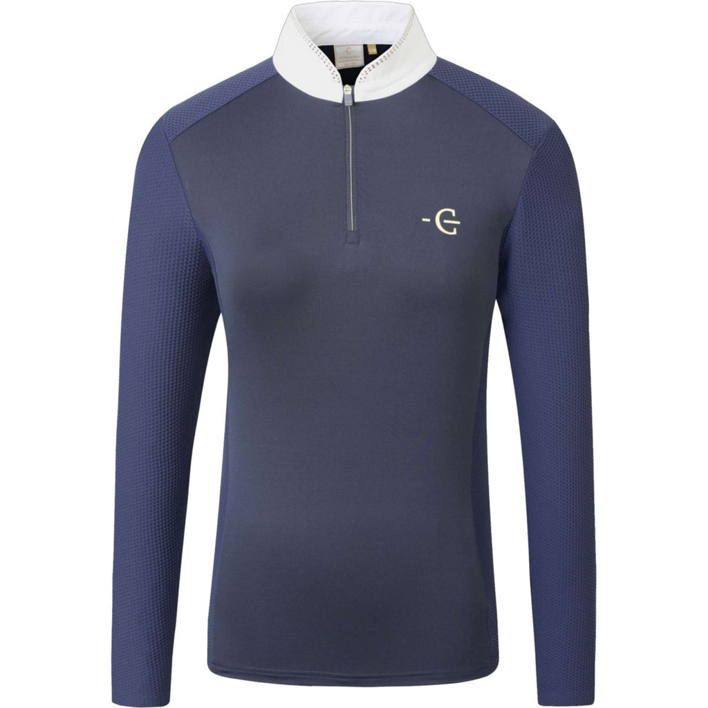 Covalliero T-shirt de Concours SS26 Femme Longues Manches Foncé Marine