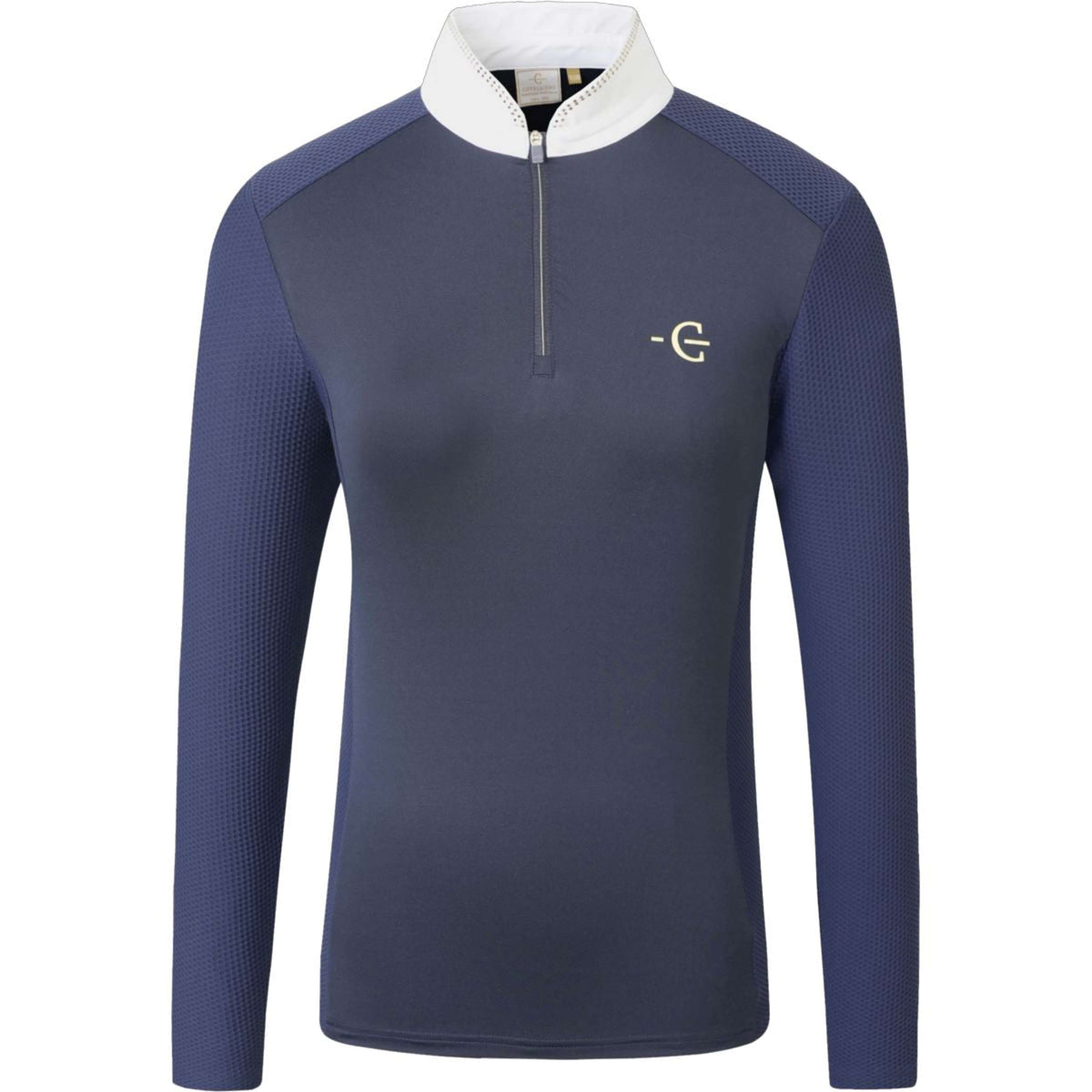 Covalliero T-shirt de Concours SS26 Femme Longues Manches Foncé Marine