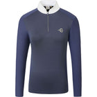 Covalliero T-shirt de Concours SS26 Femme Longues Manches Foncé Marine