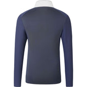 Covalliero T-shirt de Concours SS26 Femme Longues Manches Foncé Marine