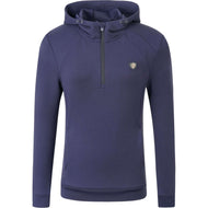 Covalliero Pull col Hoodie SS26 Femme Foncé Marine