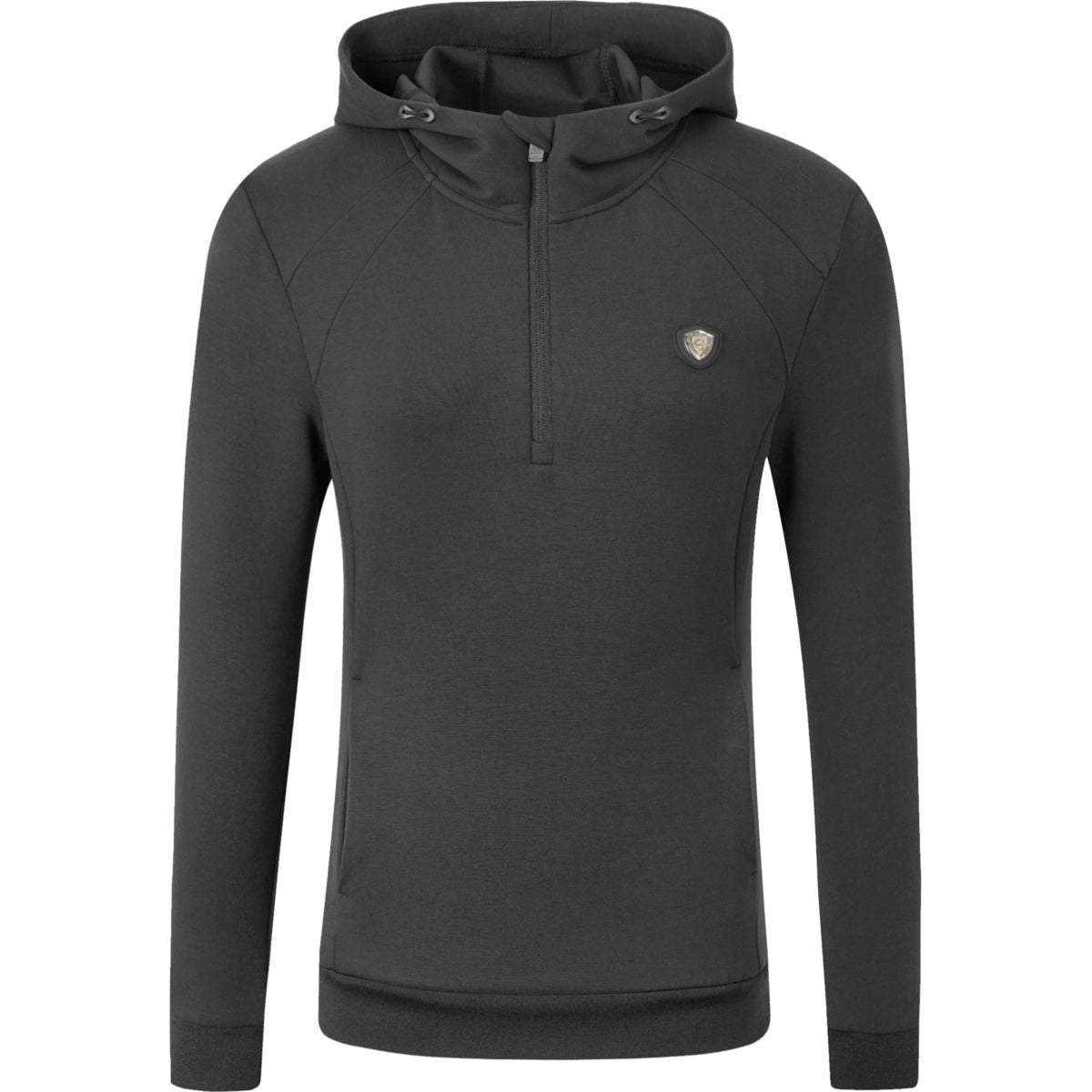 Covalliero Pull col Hoodie SS26 Femme Noir