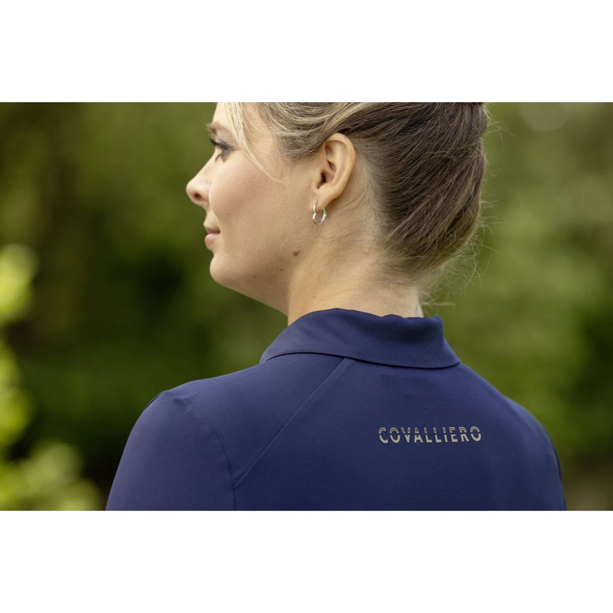 Covalliero Polo SS26 Femme Foncé Marine
