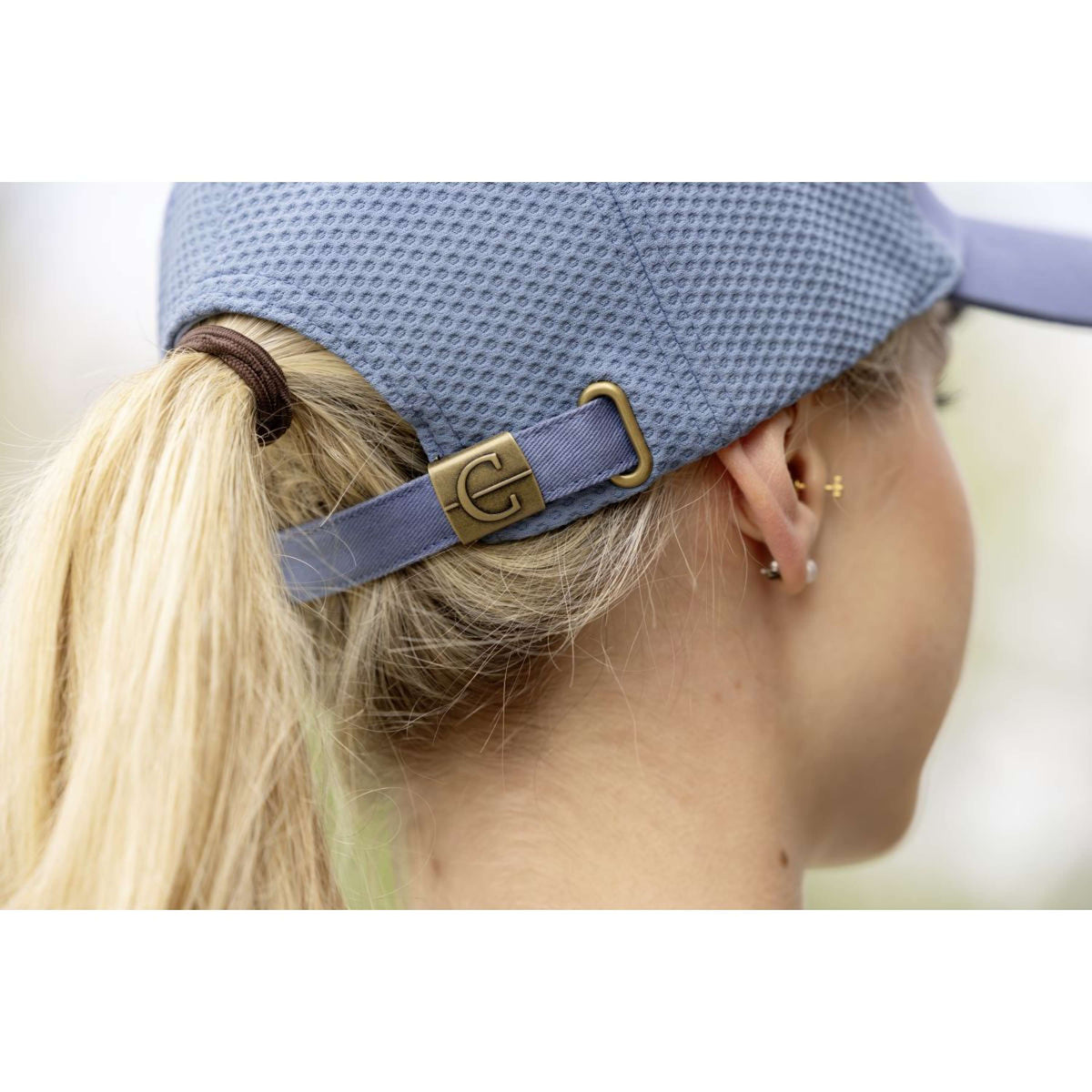 Covalliero Casquette SS26 Smoked Blue