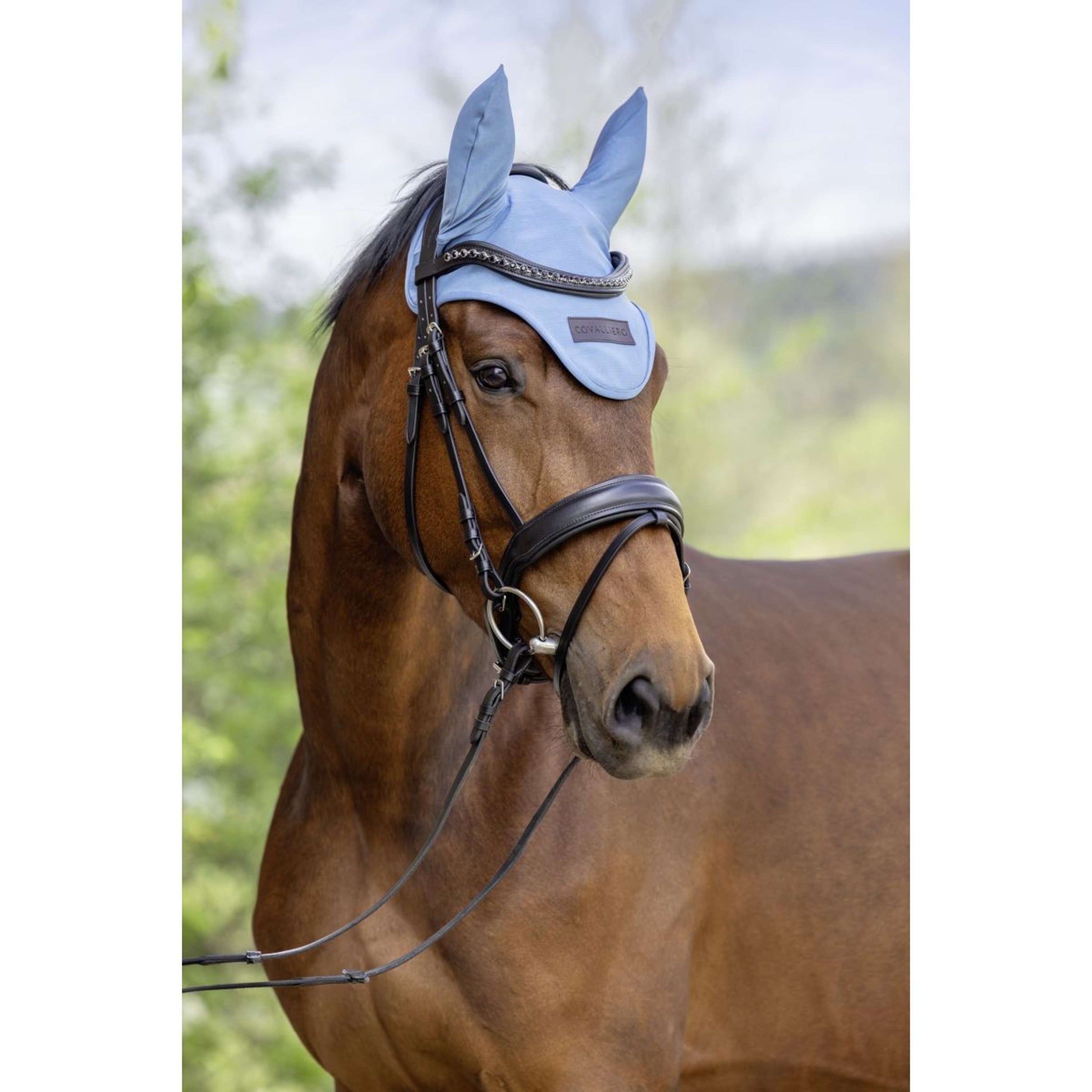 Covalliero Bonnet Anti-Mouches SS26 Smoked Blue Covalliero Bonnet Anti-Mouches SS26 Smoked Blue