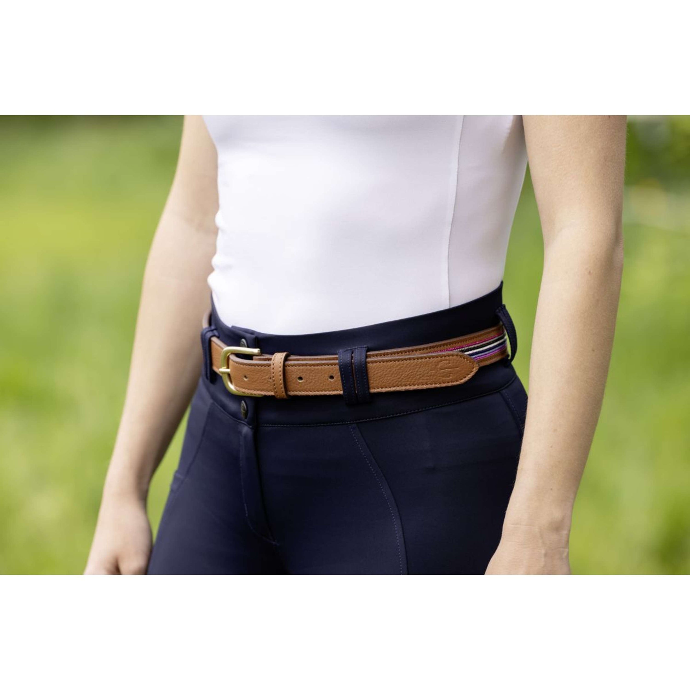 Covalliero Ceinture SS26 Cognac