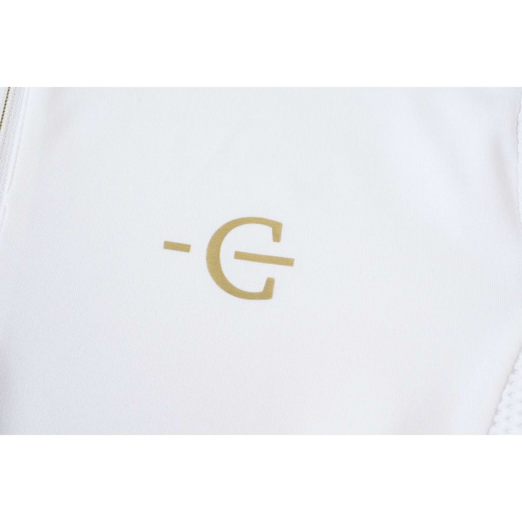 Covalliero T-shirt de Concours SS26 Enfants Longues Manches Blanc