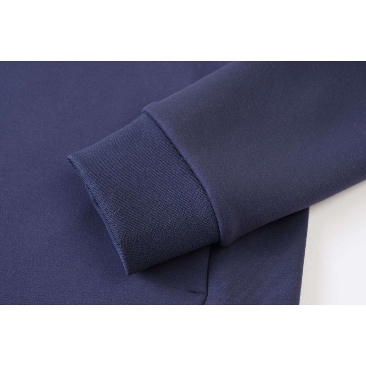 Covalliero Pull col Hoodie SS26 Femme Foncé Marine