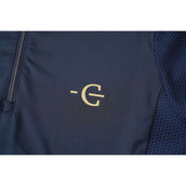 Covalliero T-shirt de Concours SS26 Femme Longues Manches Foncé Marine