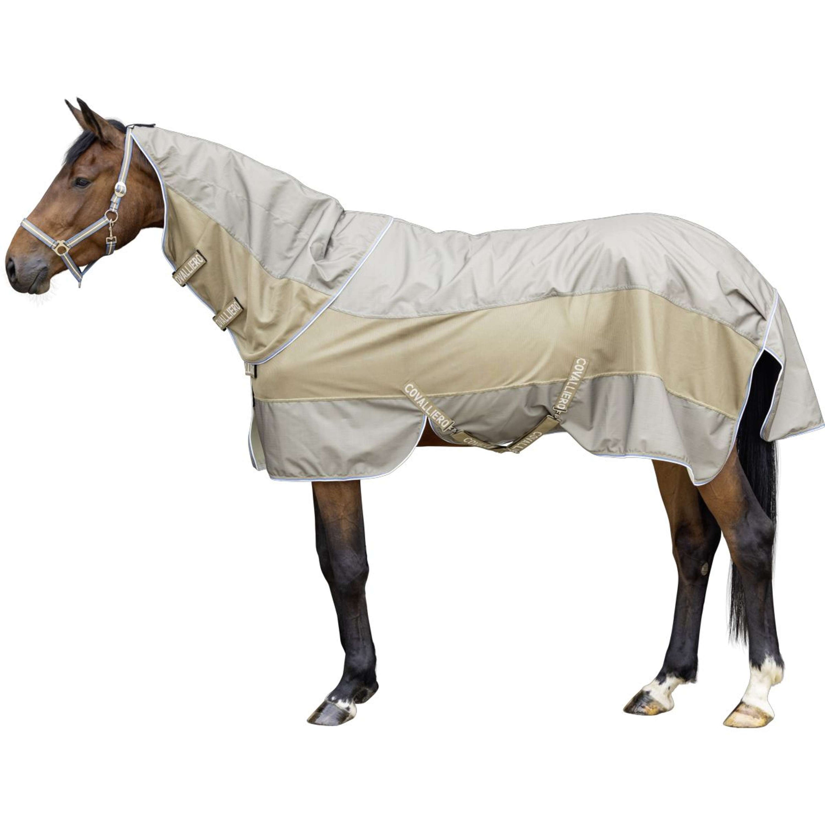 Covalliero Couverture Imperméable SS26 Noix Covalliero Couverture Imperméable SS26 Noix