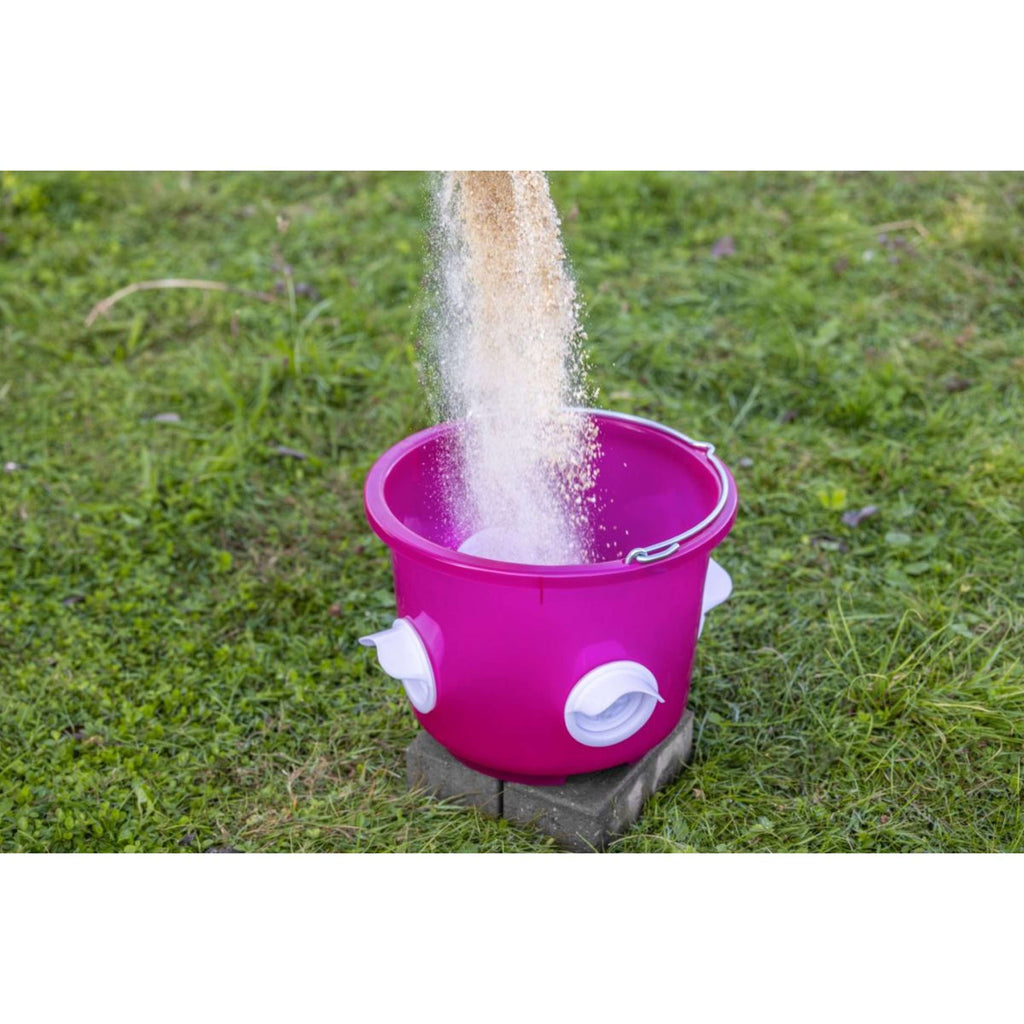 Kerbl Seau à Nourriture Poulets Rose
