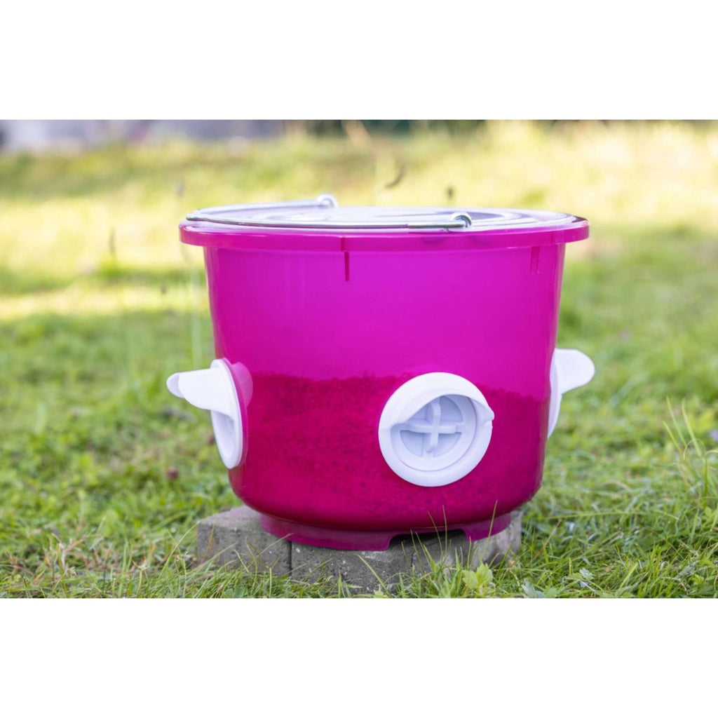 Kerbl Seau à Nourriture Poulets Rose
