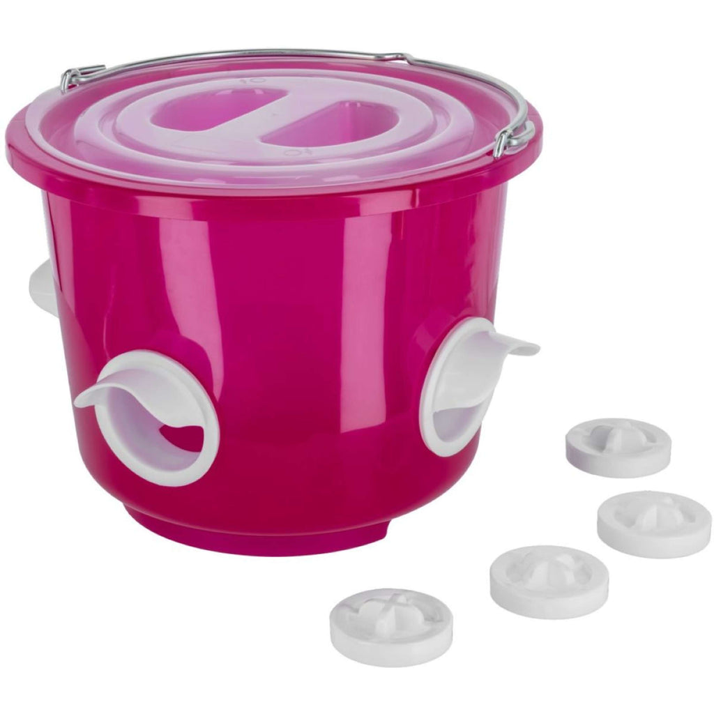 Kerbl Seau à Nourriture Poulets Rose