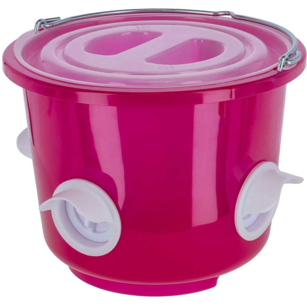 Kerbl Seau à Nourriture Poulets Rose