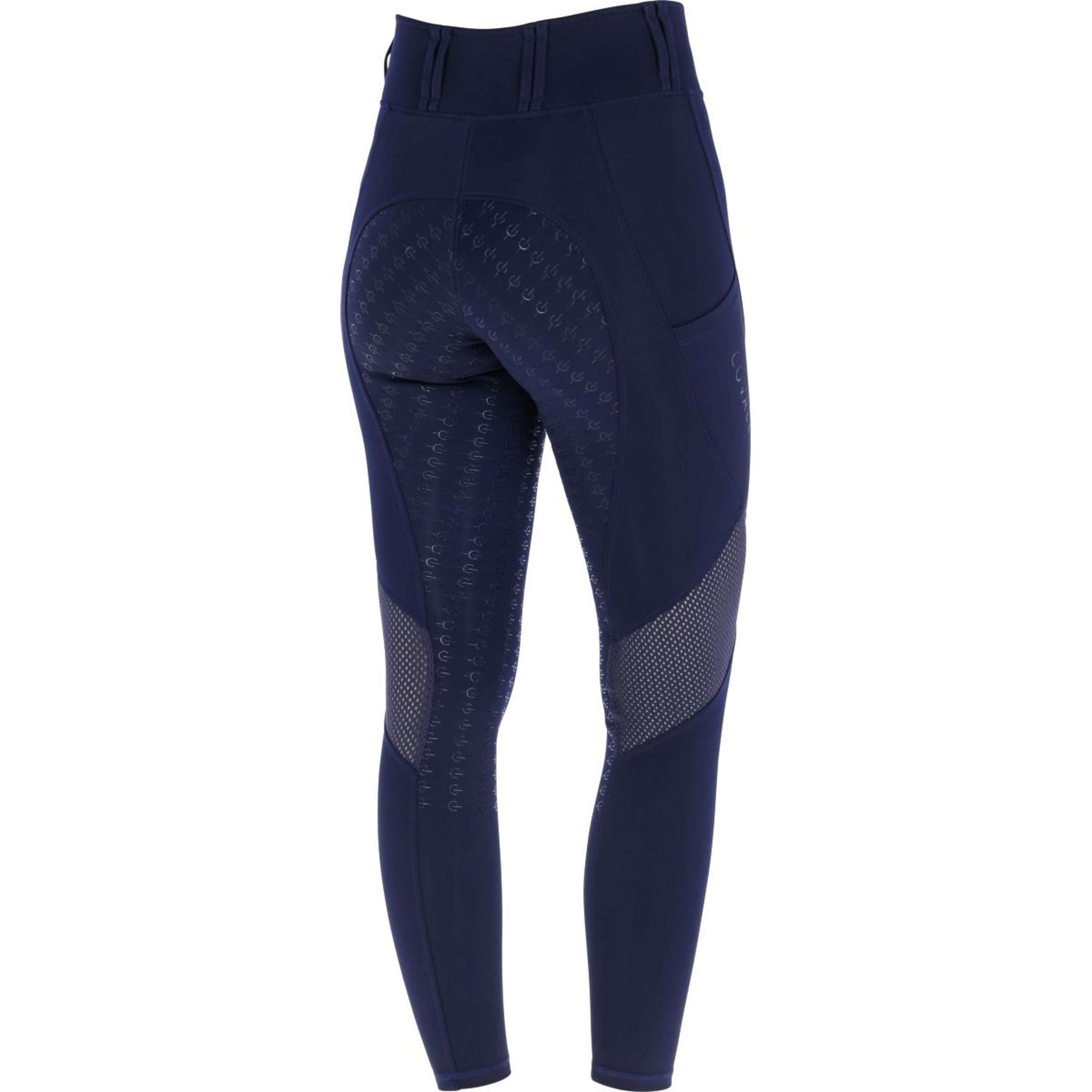 Covalliero Legging d'Équitation Mesh SS26 Femme Foncé Marine Covalliero Legging d'Équitation Mesh SS26 Femme Foncé Marine