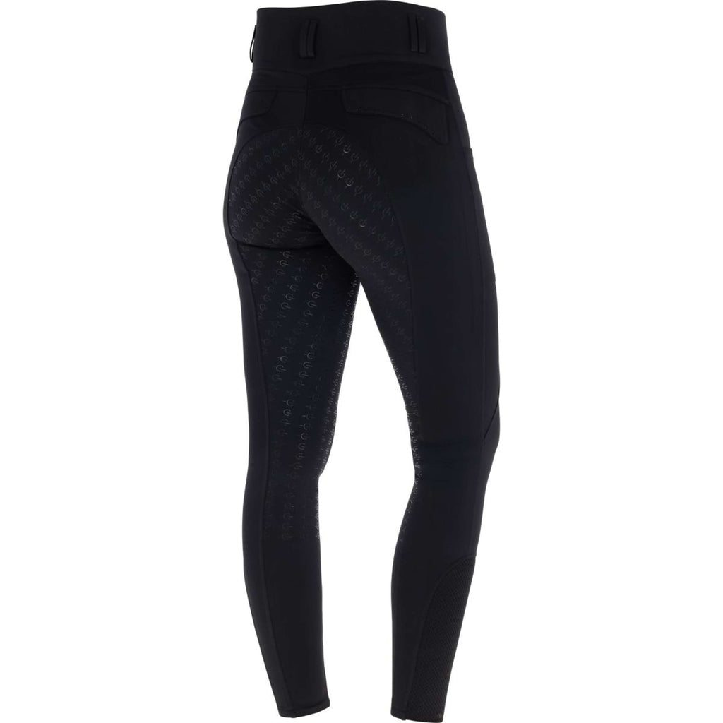 Covalliero Pantalon d'Équitation SS26 Femme Full Grip Noir